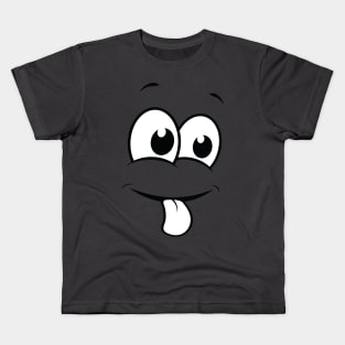 Eye Smiley Facial expression Mouth, Eye, white, face Kids T-Shirt